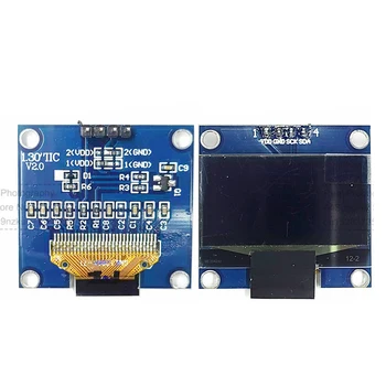 1,3-дюймовый OLED-модуль 128X64 Экранный дисплей Белый/синий 4Pin IIC 7Pin SPI 1,3-дюймовый ЖК-дисплей Режим Отображения CH1116 Драйвер