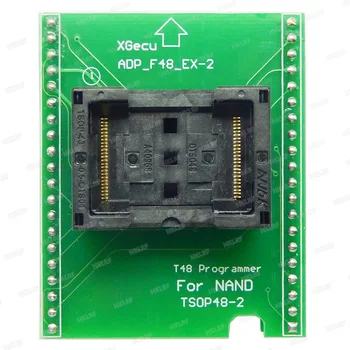 100% Оригинальный новый NAND-адаптер TSOP48-2 ADP_F48_EX-2 для программатора XGecu T48, выделенный разъем