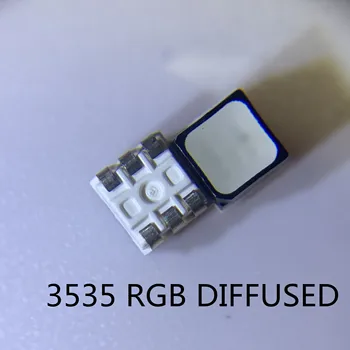 100шт smd 3535 led rgb PLCC6 3-В-1 SMD LED Полноцветный Светодиодный 3535 RGB 3-ЧИПОВЫЙ Открытый Полноцветный Видеоэкран