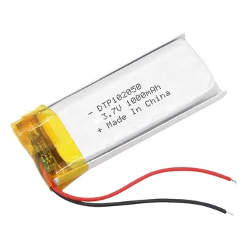 102050 Литий-ионная аккумуляторная батарея lipo 3,7 В 1000 мАч Литий-полимерная батарея