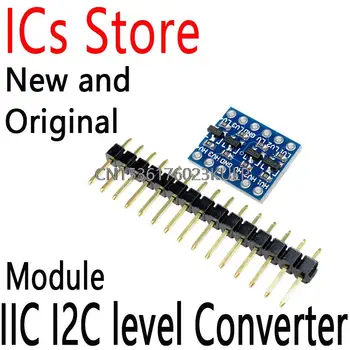 10ШТ Логический двунаправленный модуль платы 5 В 3,3 В постоянного тока для Arduino с контактами преобразователя уровня IIC I2C