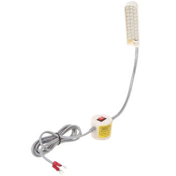 110-250 В, 30 светодиодных ламп для швейной машинки, рабочая лампа на гусиной шее с магнитным основанием L15