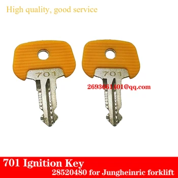 2 ШТ Ключ 701/ключ зажигания вилочного погрузчика 28520480 для грузовиков Jungheinrich.