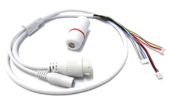 2 шт. Водонепроницаемый кабель POE LAN для модуля платы IP-камеры видеонаблюдения с атмосферостойким разъемом