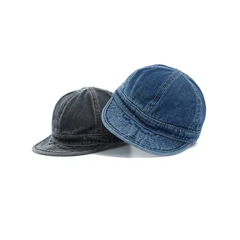 2020, Весна-осень, модная джинсовая кепка с короткими полями, Летняя шляпа с козырьком для отдыха на открытом воздухе, трендовые бейсболки, спортивные шляпы в стиле хип-хоп
