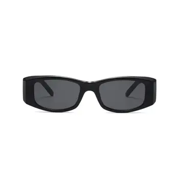 2023 Новые ослепительные солнцезащитные очки с буквами карамельного цвета в европейском и американском стиле, интернет-знаменитости мужского и женского пола в стиле панк-хип-хоп