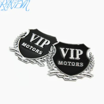 2шт 3D Металлические Наклейки С Эмблемой VIP-Стайлинга Автомобилей Для Ssangyong Tivoli XLV Kyron Actyon Korando Rexton Rodius