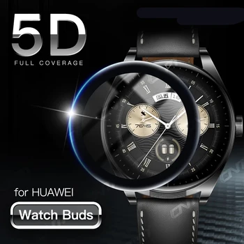 3D изогнутая мягкая защитная пленка для аксессуаров для умных часов Huawei Buds, защитная пленка для экрана с защитой от царапин, полное покрытие, не стекло