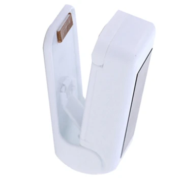 3X Уплотнитель Пластиковая упаковка Сумка для хранения Мини-Уплотнитель Удобная наклейка И уплотнения Белого цвета