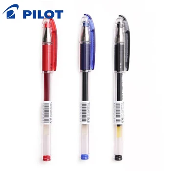 5шт Металлическая ручка Pilot BLN-G3 с нейтральным наконечником большой емкости 1.0 / 0.5 / 0.7/0.38 сменный стержень для теста пули мм, канцелярские принадлежности для студентов