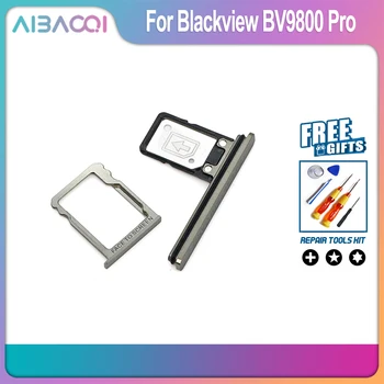 AiBaoQi Совершенно Новый Держатель Лотка Для SIM-карт В сборе Для Blackview BV9800 Pro Слот Для SIM-карт Держатель Лотка Для SD-карт
