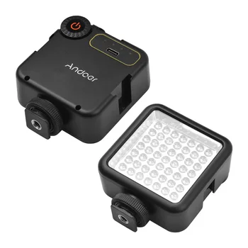 Andoer IR49S Mini IR Night Vision Light Инфракрасный Источник света для Видеокамеры Батарея Видеокамеры 3 Холодный Башмак для Записи Видеоблога