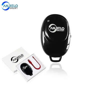 Anjielosmart Mini Bluetooth Кнопка дистанционного управления Беспроводной контроллер Спуск затвора камеры телефона Фотографии для ios / Android
