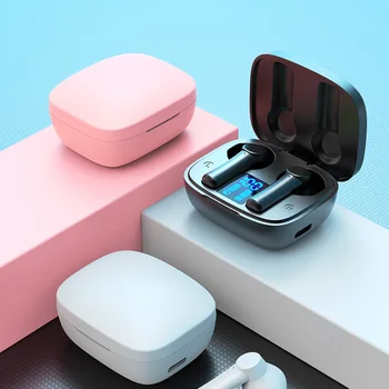 Bluetooth-гарнитура Trouvaille TWS 5.0 с зарядным чехлом, дисплей питания наушников, спортивные деловые наушники-вкладыши, стереонаушники