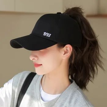 Casual Summer Women Ponytail Ponytail Baseball Caps Female Outdoor Sun Caps Hat for Lady Dropshipping кепка женская летняя