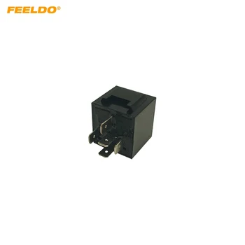 FEELDO DC12V MAX 40A 5-контактное 2-канальное реле-переключатель для переключения напряжения/сигнала