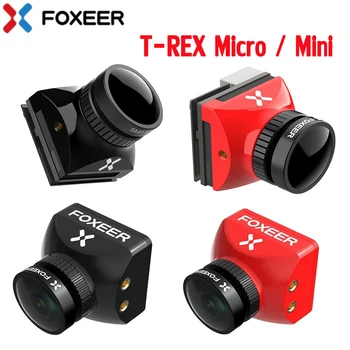 FOXEER T-REX Micro/ Mini 1500TVL Камера 0.001Люкс Super OSD WDR 4: 3 16:9 PAL/NTSC С возможностью переключения в любую погоду для Гоночного Дрона FPV