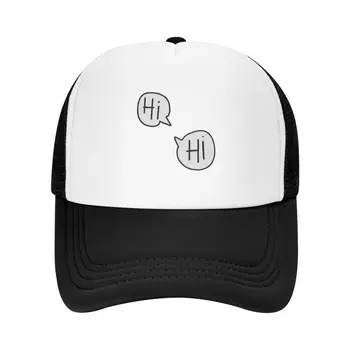 Heartstopper - бейсболка Hi - Charlie and Nick, шляпы для пляжных прогулок, бейсбольная кепка, женская шляпа, мужская