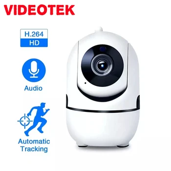 IP-камера VIDEOTEK YCC365 Plus WiFi с автоматическим отслеживанием 1080P 2MP Smart Home Security, Беспроводная радионяня в помещении