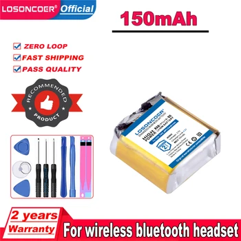 LOSONCOER 150mAh 400909 401010 Сменный Аккумулятор Для Беспроводной Bluetooth-гарнитуры Для ИГРУШЕК, TWS, mp3 + Бесплатные инструменты