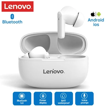 Lenovo HT05 TWS Беспроводные наушники Bluetooth Спортивные наушники Стерео гарнитура HiFi с микрофоном Сенсорное управление для смартфона Android IOS