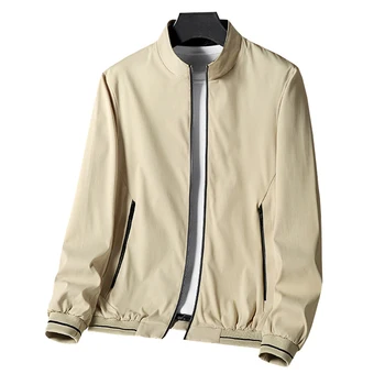 M-8XL Плюс Размер, мужские куртки, весна-осень, повседневная модная куртка-бомбер, мужское пальто, Новая бейсбольная куртка, Новая мужская куртка, одежда
