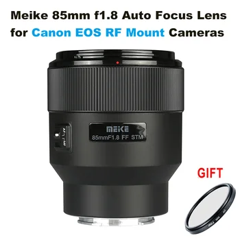 Meike 85 мм F1.8 Автофокус Средний телеобъектив STM для беззеркальных камер Canon R RP R5 R10 R7