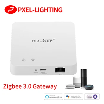 Miboxer Zigbee 3.0 Проводной шлюз ZB-Box2 WiFi Смарт-контроллер поддержка голосового управления приложением онлайн-обновление