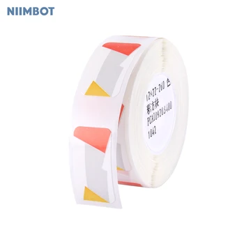 Niimbot 12 * 22 мм 260 шт./рулон Бумага для термопечати, этикетка, штрих-код, Цена, размер, название, Пустые этикетки, Водонепроницаемые, устойчивые к разрывам