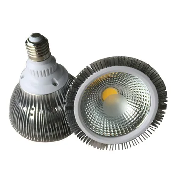 PAR38 COB LED Spot Light Dimmable 20W E27 LED Light лампа Теплый / Холодный Белый COB LED Down Ligh AC85-265V Внутреннее Освещение