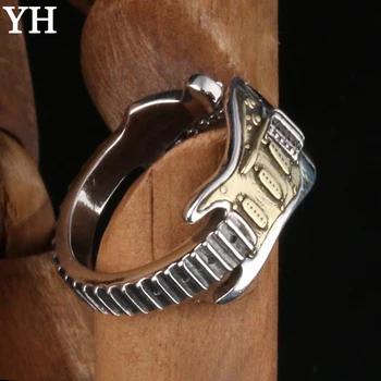 QueXiang 2023 S925 Стерлинговое серебро Оригинальное кольцо для рок-гитары для женщин Y2K Ювелирные изделия Шарм Мода роскошь Изысканный подарок