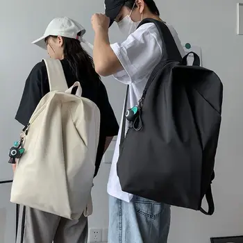 Qyahlybz школьная сумка для мальчиков, мужской рюкзак ins для студентов колледжа, большой емкости, простые повседневные дорожные рюкзаки для женщин