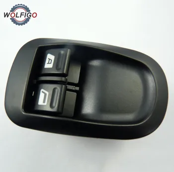 WOLFIGO Передний левый выключатель стеклоподъемника с электроприводом Автоматическая главная кнопка для PEUGEOT 206 306