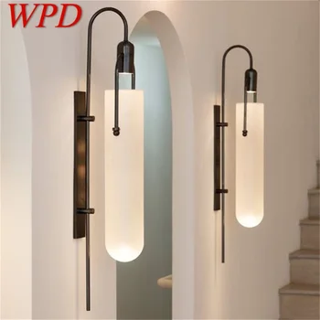 WPD Постмодернистские настенные светильники для помещений, светодиодные светильники креативного дизайна, прикроватная лампа для гостиной.