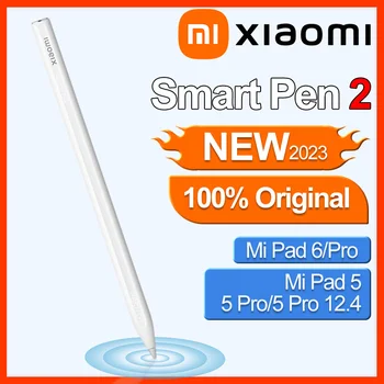 Xiaomi Original Stylus Pen 2 Smart Pen Для Планшетов Xiaomi Pad 6 Pad И 5 Pro 4096 Level Sense Тонкий Толстый Магнитный Карандаш Для Рисования