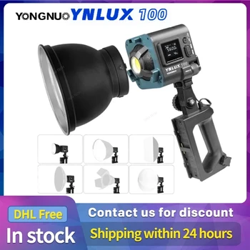 YONGNUO YNLUX100 Bi-Color 3200-5600k 100w LED Video Light Портативная Наружная лампа с управлением приложением Fill light VS COD 60B 60X