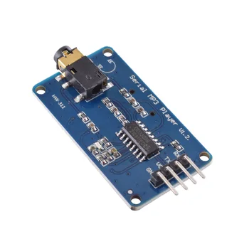 YX5300 UART TTL Последовательное Управление MP3 Музыкальный Плеер Модуль Поддержка MP3/WAV Micro SD/SDHC Карты для Arduino/AVR/ARM/PIC 3.2-