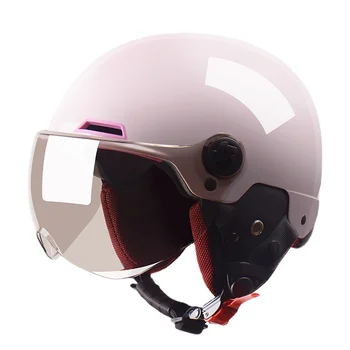 YY Универсальный шлем Four Seasons Мотоциклетный Летний Солнцезащитный Аккумулятор Автомобильный Полушлем