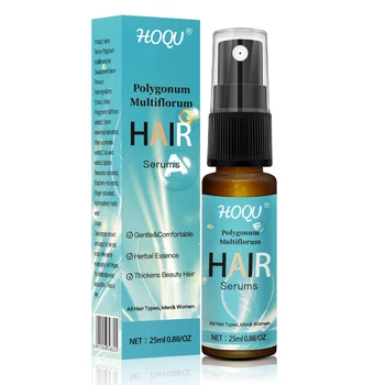 hoqu Biotin Масло для быстрого роста волос, сыворотка для восстановления роста волос, средство для лечения истончения волос, жидкость для роста волос против выпадения волос для женщин и мужчин