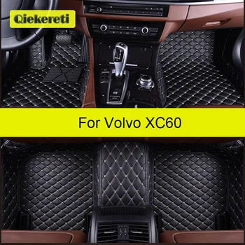 Автомобильные коврики QIEKERETI для Volvo XC60 Аксессуары для ног Coche Автомобильные ковры