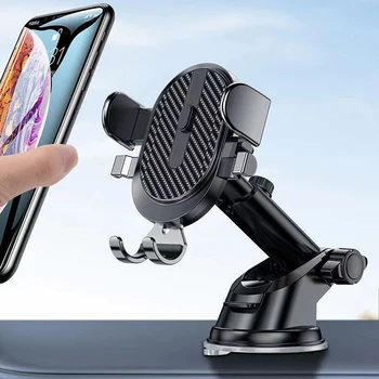 Автомобильный держатель для телефона на присоске, кронштейн для мобильного телефона, планшет, Автомобильная подставка для GPS для iPhone 14 Xiaomi Huawei Samsung