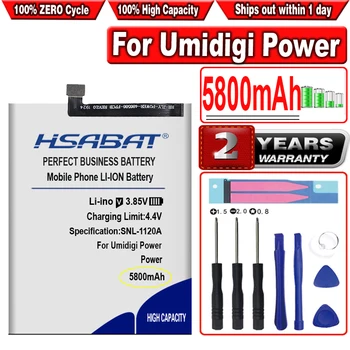Аккумулятор большой емкости 5800 мАч для Umidigi Power