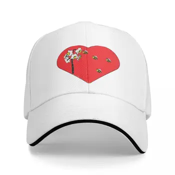 Бейсбольная кепка Bee kind с тепловым козырьком, дизайнерская кепка, женская мужская кепка