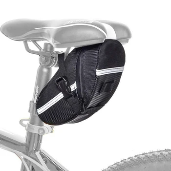 Велосипедная седельная сумка Непромокаемая Светоотражающая Ударопрочная Велосипедная сумка Трубка для горного велосипеда Сумки для заднего подседельного штыря Аксессуары для велосипедов