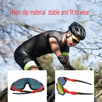 Велосипедные очки, ветровое зеркало для горного велосипеда, поляризованные очки для рыбалки, солнцезащитные очки, комплект солнцезащитных очков