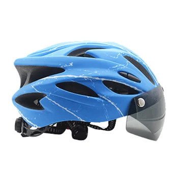 Велосипедные шлемы с магнитными очками, дорожные, горные Велосипедные шлемы для взрослых, Мотоциклетные велосипедные шлемы со съемным магнитным