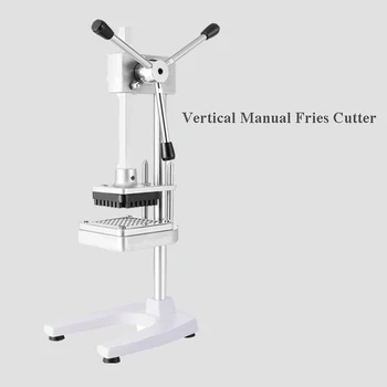 Вертикальная машина для зачистки картофеля, машина для нарезки овощей и фруктов вручную, машина для нарезки картофельных полосок, фрезы для картофеля фри