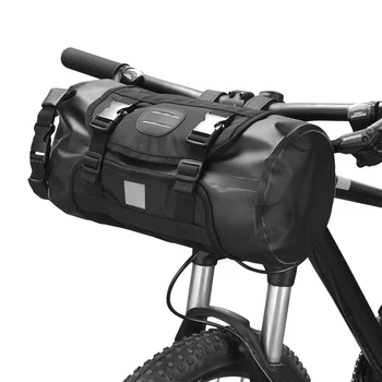 Водонепроницаемая велосипедная сумка на руль, передняя велосипедная сухая упаковка, 11 л, большая велосипедная передняя сумка для хранения шоссейного MTB горного велосипеда
