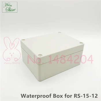 Водонепроницаемая пластиковая коробка для коммутации источника питания 115 мм * 90 мм * 55 мм, Монтажный кейс распределительной коробки для RS-15-12