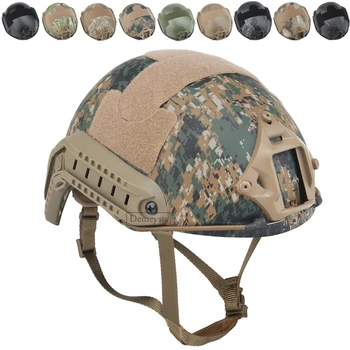 Военно-тактический шлем типа Fast MH для занятий спортом на открытом воздухе, Страйкбол, CS, Пейнтбольная стрельба, Армейские боевые шлемы для варгеймов